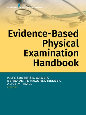 cover image of Evidence-Based Physical Examination Handbook